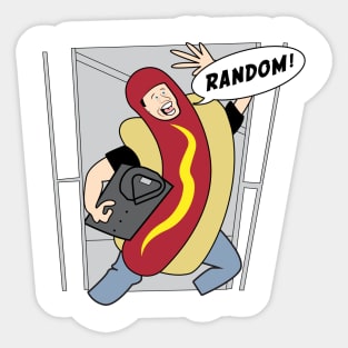 Random! Hotdog Skit Sticker